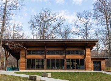 Geauga Park District Big Creek Park Deep Woods Lodge-1